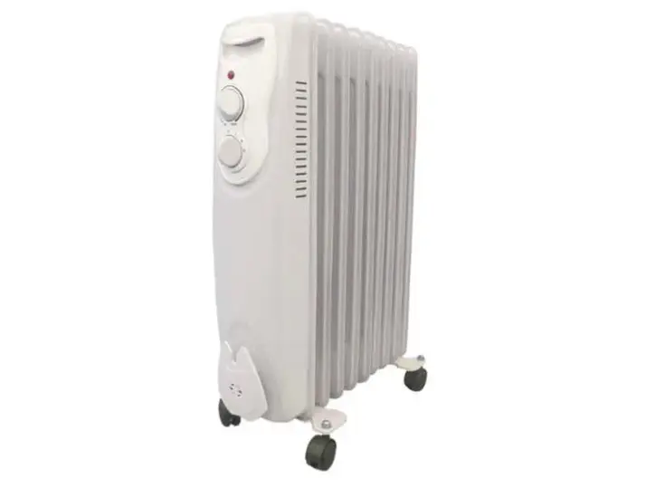 Oliegevulde radiator 2000 Watt