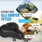 Strex Fietszadel Unisex - Extra Comfortabel