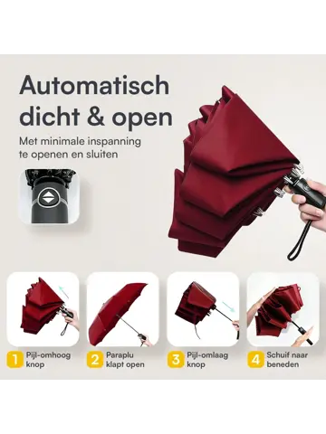 Stormparaplu met hoes