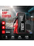 Jumpstarter voor Auto met Compressor