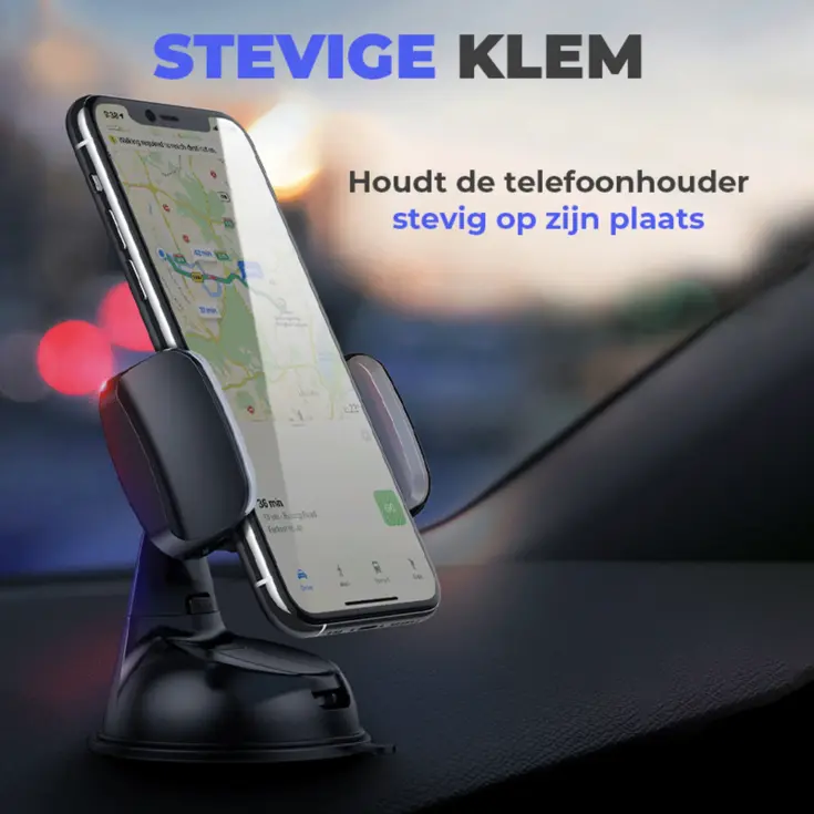 Telefoonhouder Auto Zuignap - Dashboard / Raam