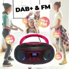 Denver TDB212PINK DAB+/FM Radio Boombox