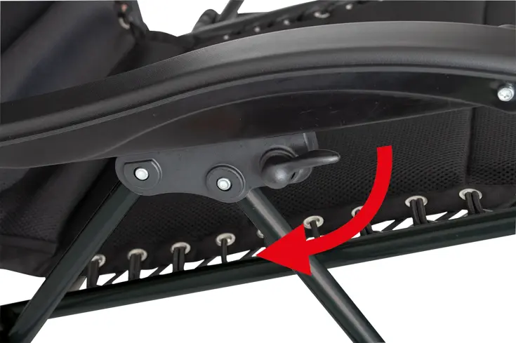 Eurotrail Relaxstoel Tarente 3D Mesh