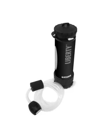 Lifesaver Liberty 2000 Waterfilter Drinkfles Zwart