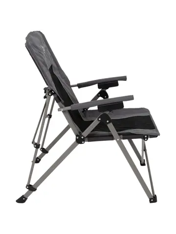 Bo-Camp Vouwstoel Fraser 4-Standen Antraciet
