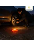 Oranje LED waarschuwingslamp 1 stuks