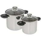 Bo-Camp Pannenset Elegance 2 RVS