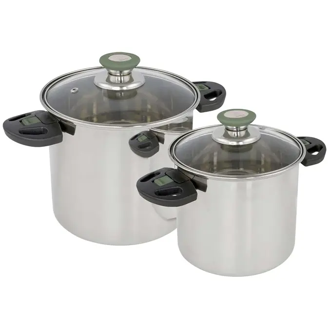 Bo-Camp Pannenset Elegance 2 RVS