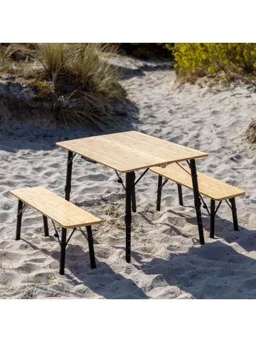 Flex Bamboe Kampeerset 100 cm - Familieset