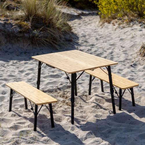 Flex Bamboe Campingtafelset