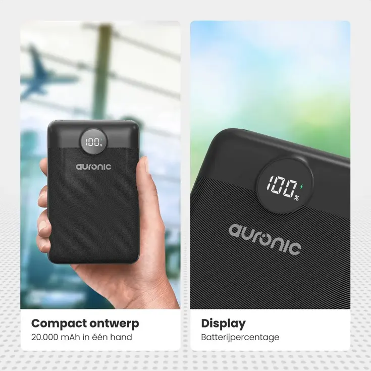 Powerbank 20.000 mAh – Snellader