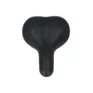 Fietszadel Lazio Zwart Unisex voor Stadsfietsen