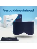 Slaapmasker Katoen - Donkerblauw - PurelyGoods