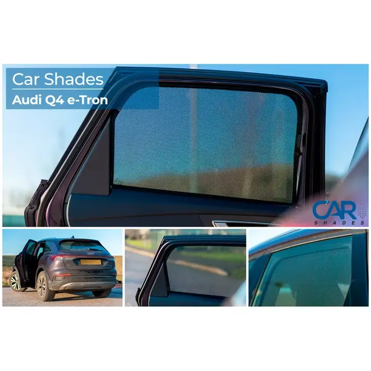Audi Q4 (F4B) E-Tron 2021 excl. sportback - Zonneschermen achterportieren - Car Shades