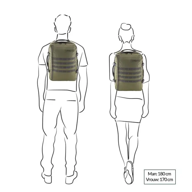 CabinZero Military Reistas / 36 L