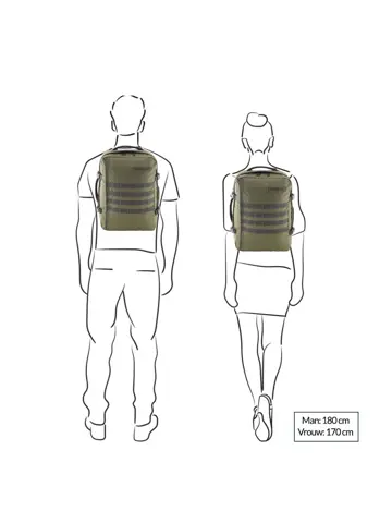 Military 36L Lightweight Cabin Bag  | 36 L