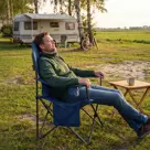 Campingstoel - Opvouwbaar - 160KG - Kampeerstoel