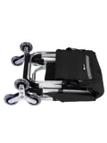 40L boodschappentrolley met trapwielen