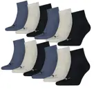 12 paar - Uniseks - Quarter Sokken