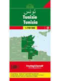 Wegenkaart Tunesië