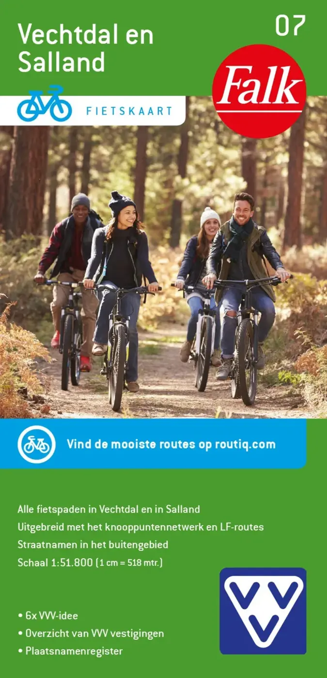 Falk VVV Fietskaart 07 Vechtdal en Salland