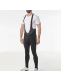 Lange fietsbroek met bretels heren Thermo Elastic