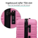 Reiskoffer XS ABS 29L met TSA-slot en 360° wielen