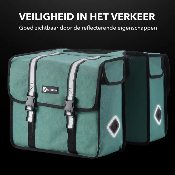 Packaway Dubbele Fietstassen 36L