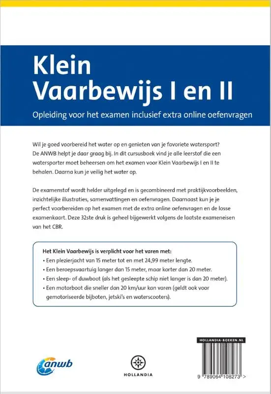 Online Examentraining Klein Vaarbewijs 1+2