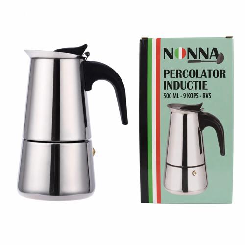 Percolator - Inductie - 500ML - RVS