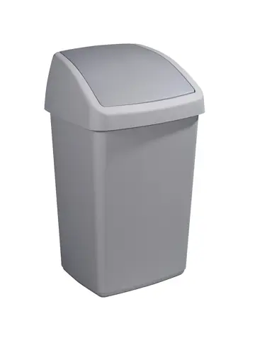 Delta - Prullenbak met swingdeksel - 50L