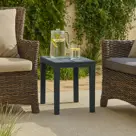 HEM Bijzettafel Zwart - Tuintafeltje 60x39x45 cm