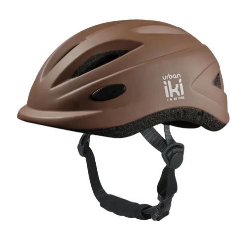 Fietskinderhelm - Bruin 44-48 cm (XS)