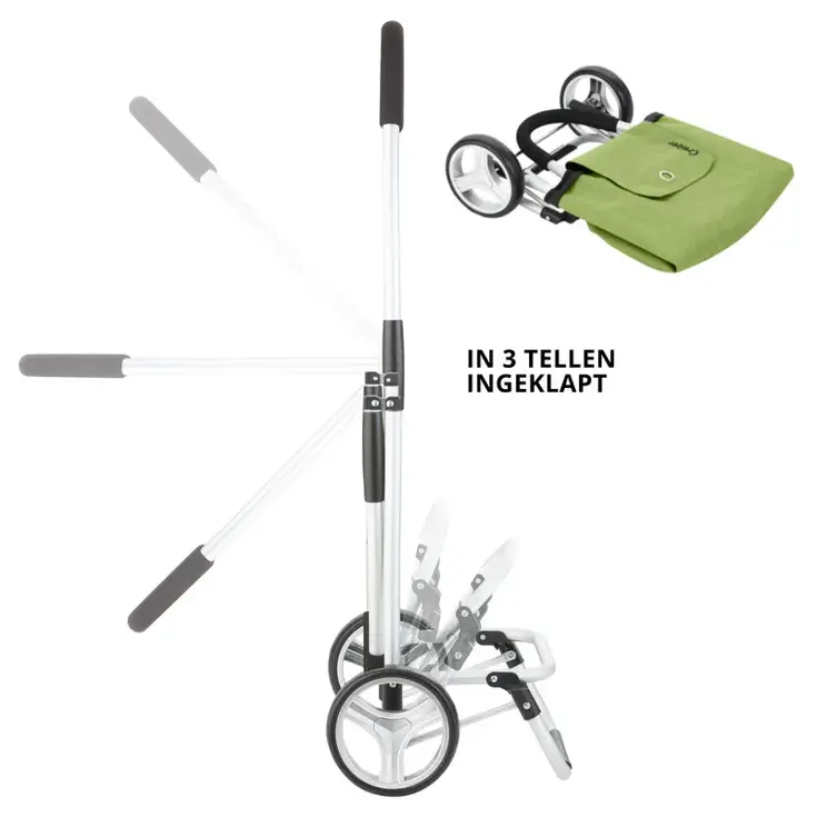 Foldable Boodschappenwagen 45 liter