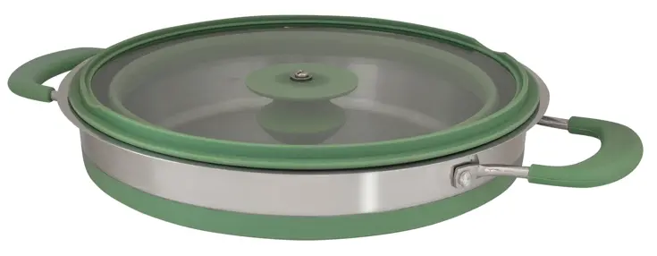 Eurotrail Opvouwbare Pan met deksel L