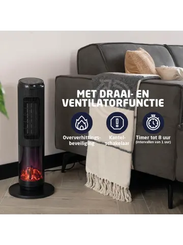 BR-2222 Keramische Kachel met Sfeerhaard