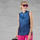 Loeffler fietsshirt mouwloos Cielo dames
