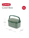 Curver Koelbox 10L - 46,2x22.6x21.3cm - Groen