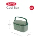 Curver Koelbox 10L - 42,8x23x26,5cm - Groen