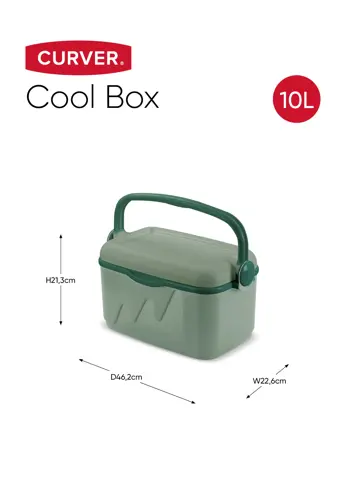 Curver Koelbox 10L - 46,2x22.6x21.3cm - Groen
