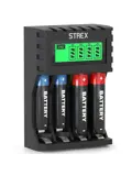 Batterijoplader USB - 4x AA/AAA