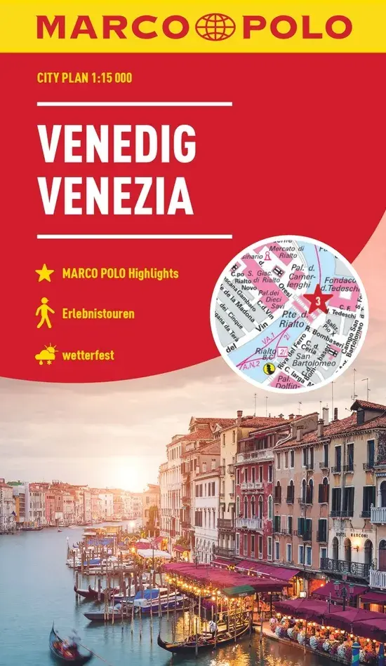 Marco Polo Kaart City Map Venetië 1:5.500