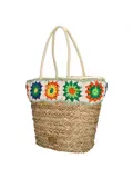 Natural Life- Strandtas - Rieten Mand
