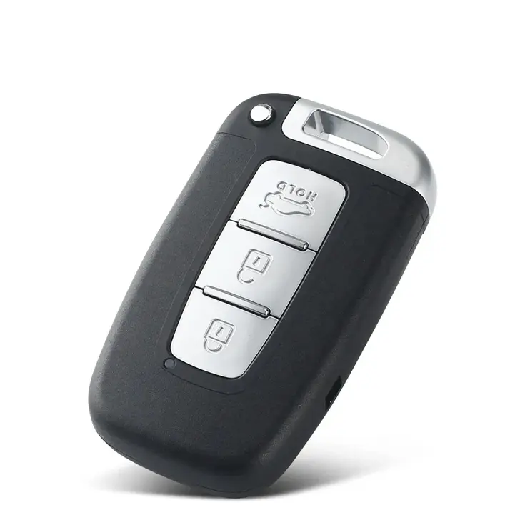 Smart key behuizing 3 knops geschikt voor Hyundai
