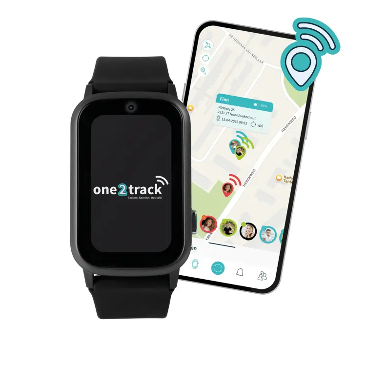 Connect up - GPS telefoonhorloge kind - One2Track