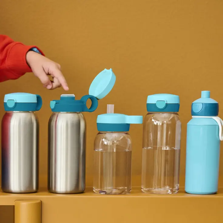 Mepal Campus Drinkfles met rietje 450 ml