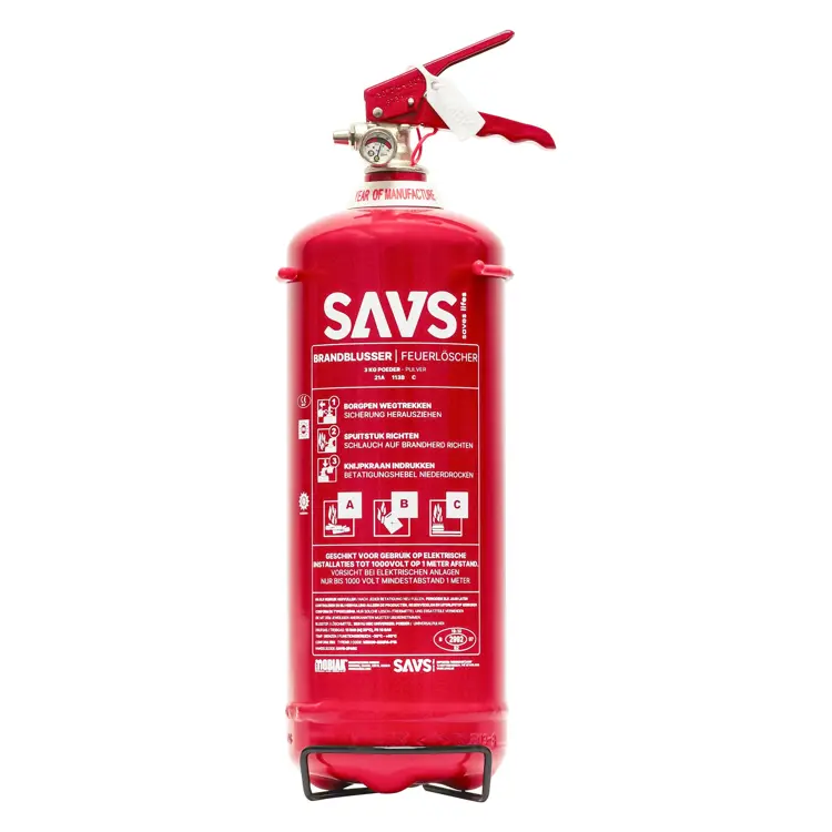 Brandblusser poeder 3 kg