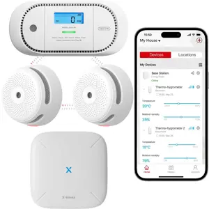 Link+ Pro bundel 2 Rookmelders, 1 CO-melder