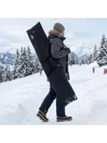 Waterafstotende snowboardtas 180x40x16 cm - Zwart