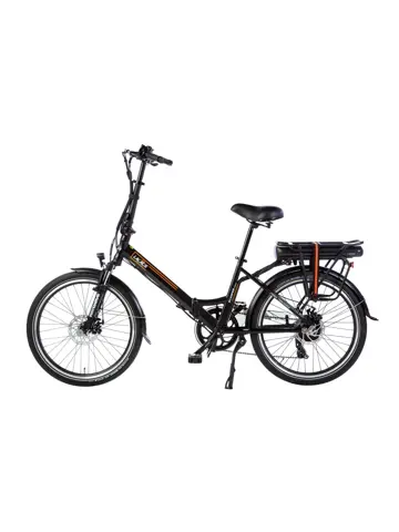 Lacros Scamper S200XL zwart opvouwbare e-bike